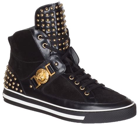 versace hombre tenis|versace shoes high tops.